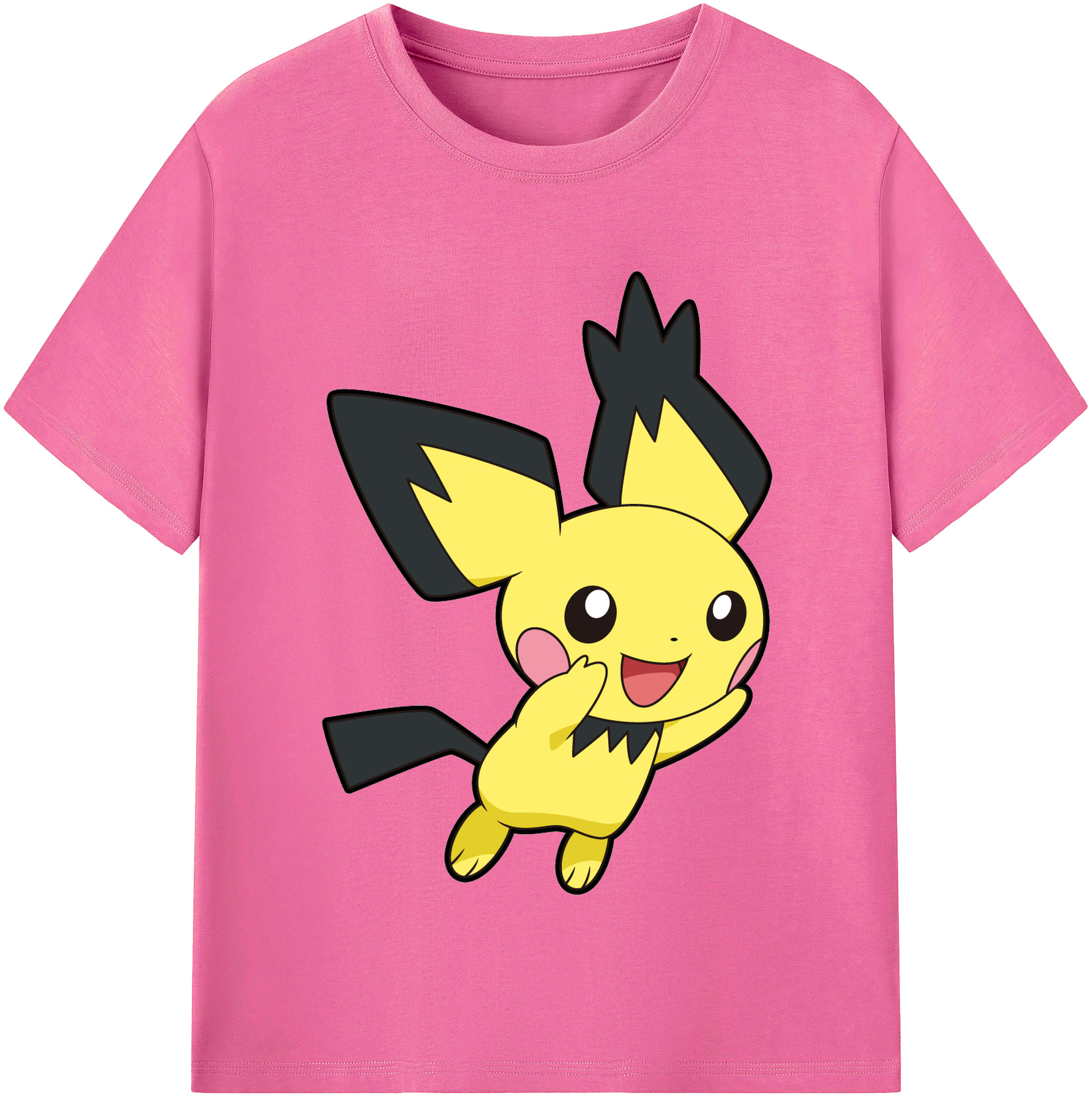 （画像用） ポケットモンスター Pokémon レディースカジュアルプリントTシャツ（綿100％）